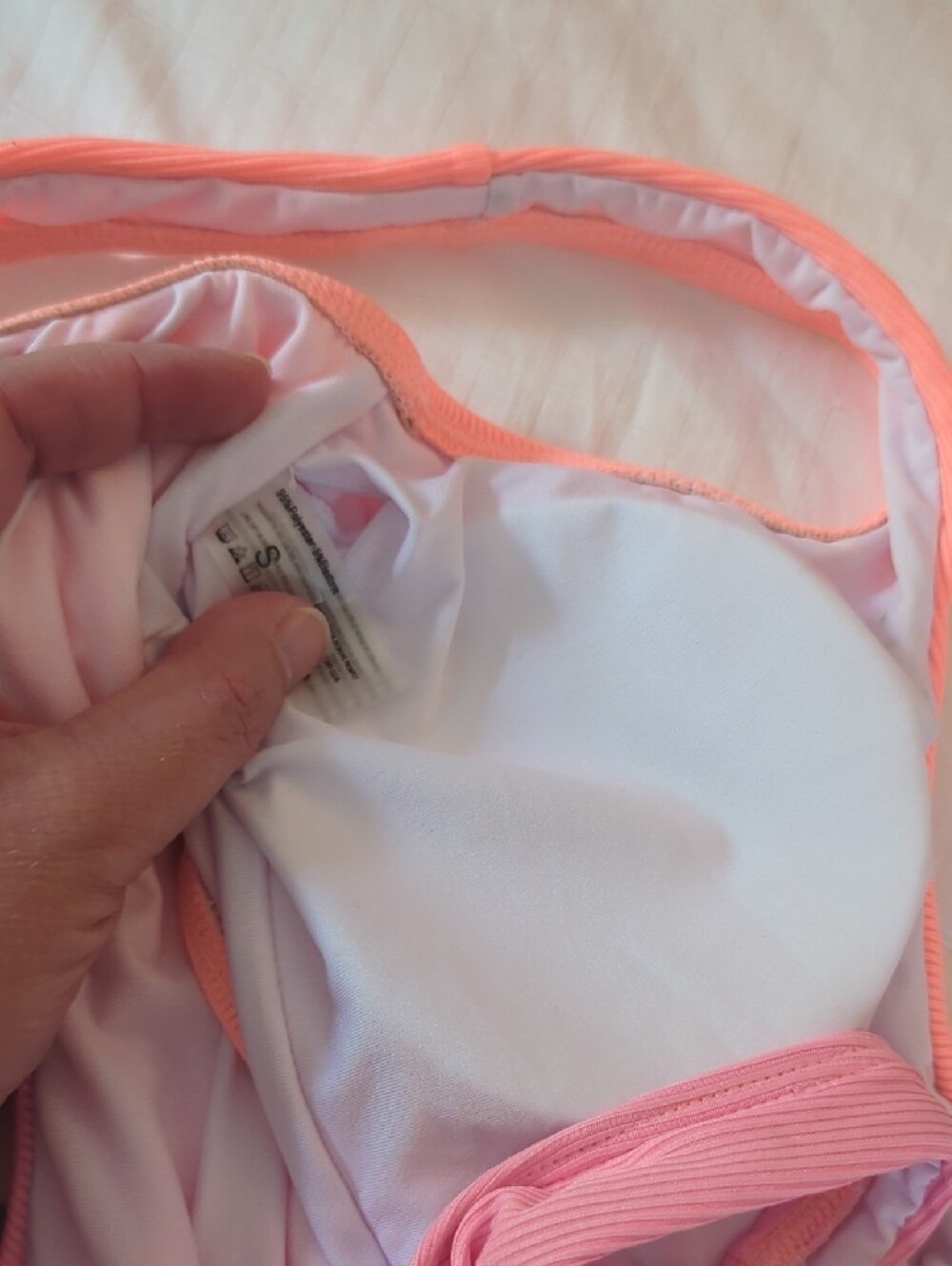 NWT- Cupshe 80s Vibe Neon Bikini Set - Picture 4 of 7
